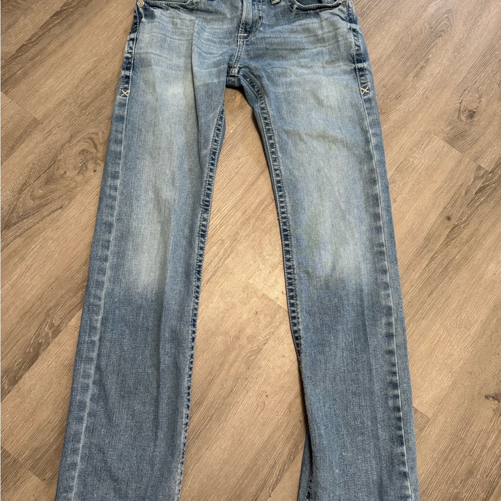 Ariat Men's Light Blue Straight Jeans